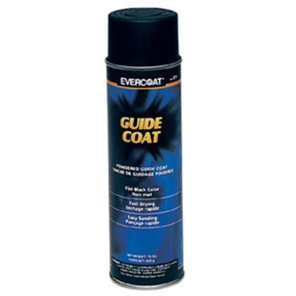 Evercoat Fibre Glass-Evercoat FIB-721 Guide Coat; Black; Aerosol; 15 Oz. FIB-721